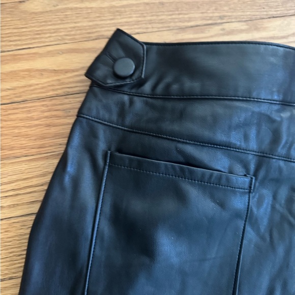 Ryegrass Belted Faux Leather Women's Pants Size 6 NWT Casual, Fall, Quiet Luxury - Picture 11 of 16